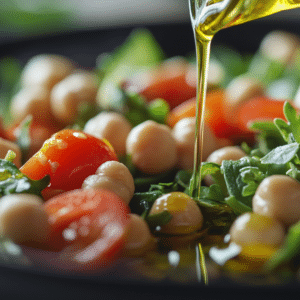 GLP-1 boosting Mediterranean salad