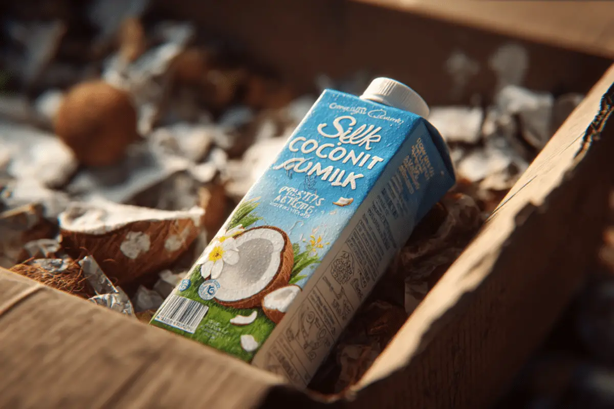 Silk Coconut Milk recyclable eco carton