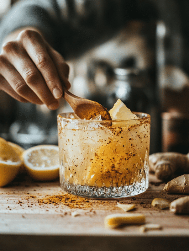 stirring natural Mounjaro weight loss drink