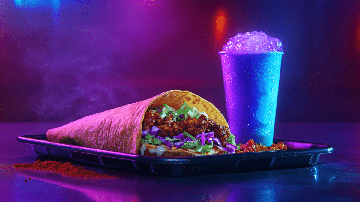 Taco Bell Midnight Crunchwrap Supreme 2025