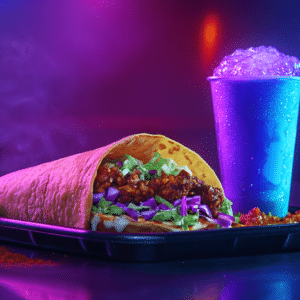 Taco Bell Midnight Crunchwrap Supreme 2025