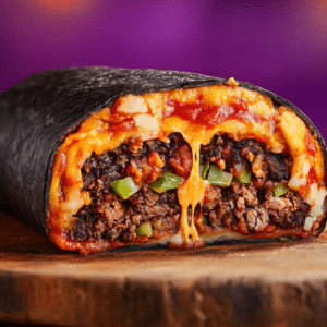 Taco Bell 2025 Menu Baja Midnight drink with neon glow